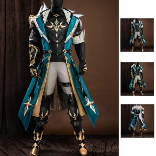 Genshin Impact Varka Cosplay Costume Male Suit