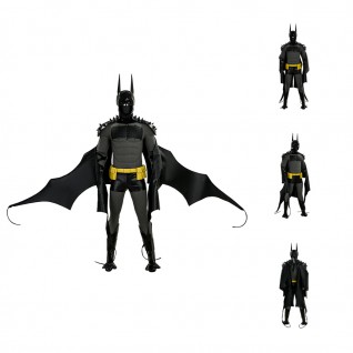Absolute Bat Costume Bruce Wayne Dark Knight Black Suit