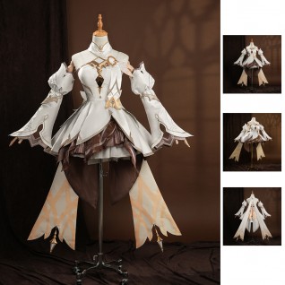 Genshin Impact Lumine Cosplay Costume Female Suit