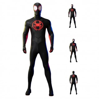 Miles Morales Spider-Man Across the Spider-Verse Costume Adult Deluxe Suit