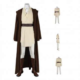 Obi-Wan Kenobi Halloween Costume Star Wars Episode II Attack of the Clones Suit