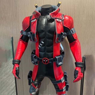 Marvel Rivals Deadpool Costume Wade Wilson Suit Superhero Cosplay Outfit Full Set Adult