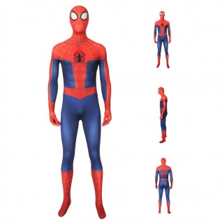 Peter Parker Jumpsuit Spider-Man Into the Spider-Verse Suit