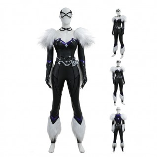 Marvel Rivals Black Cat Costume Felicia Hardy Suit for Women