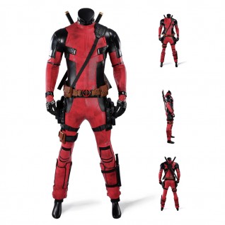 Deadpool 2 Wade Wilson Costume Superhero Suit Upgraded Version