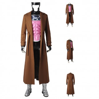 Gambit X-Men Costume Remy Etienne Lebeau Halloween Suit