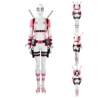 Gwenpool Costume Gwen Stacy Halloween Outfit