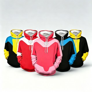 Invincible Costume Classic Hoodie Collection 3D-Printed Polyester Hooded Sweatshirt