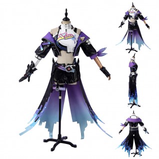 Honkai Star Rail Silver Wolf Costume LV.999 Women Battle Suit Cosplay Outfit