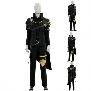 Final Fantasy XV Noctis Lucis Caelum Costume The King Suit Black Cosplay Outfit