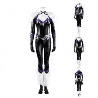 Marvel Rivals Black Cat Costume Felicia Hardy Suit Black Outfit