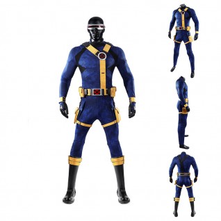 Avengers Doomsday Scott Summers Costume Cyclops Superhero Suit Adult Cosplay Outfit