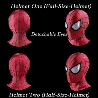 The Amazing Spider-Man 2 Andrew Garfield Helmets Peter Parker Mask Costumes