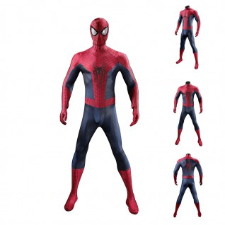 The Amazing Spider-Man 2 Andrew Garfield Peter Parker Costume Lycra Suit