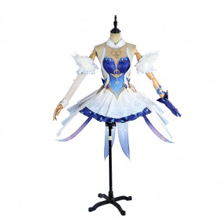 Genshin Impact Odette Costume Game Women Cosplay Suit