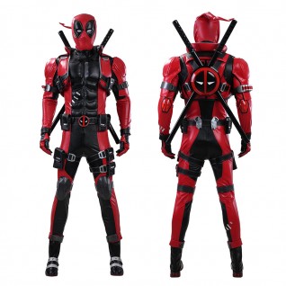 Marvel Rivals Deadpool Costume Premium Wade Wilson Red Superhero Cosplay Suit