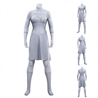 Invincible Anissa Costume Viltrumite Printed Cosplay Jumpsuit for Women