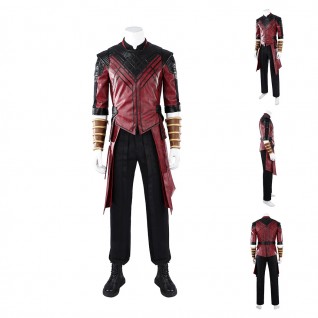 Avengers Doomsday Shang-Chi Costume Red Leather Cosplay Suit