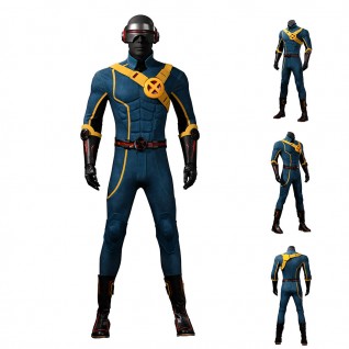 Marvel Rivals Cyclops Cosplay Costume Scott Summers Suit Superhero Outfit