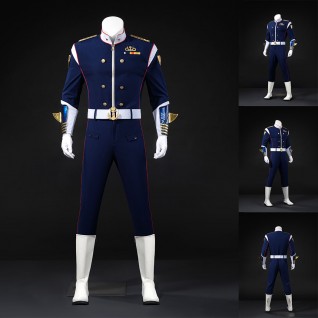 Vought Rising Torpedo Cosplay Costume The Boys Blue Superhero Suit Full Set