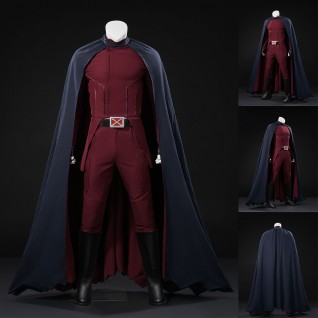 Avengers Doomsday Magneto Cosplay Costume Erik Lehnsherr Cape Suit Full Set