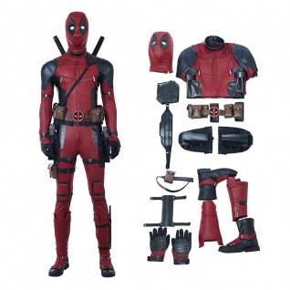 Wade Wilson Costume Deadpool 2 Luxury Cosplay Suit