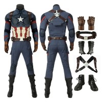 Captain America Cosplay Costumes Avengers-Endgame Steve Rogers