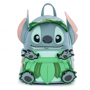 Loungefly Lilo Stitch Backpack Cosplay Double Strap Shoulder Bag