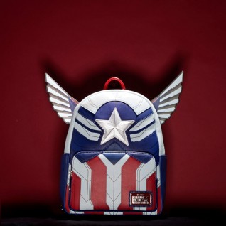 Loungefly Falcon Captain America Cosplay Mini Backpack The Falcon and the Winter Soldier Bag