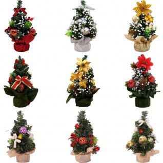 Mini Christmas Decoration Tree Desktop Ornaments Christmas Tree