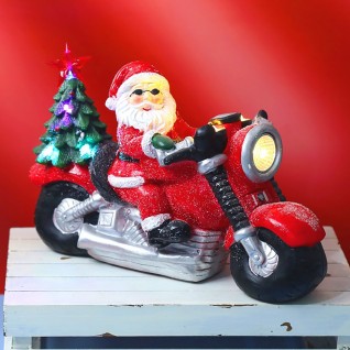 Light-up Music Motorcycle Crafts for Christmas