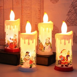 Christmas Ornaments LED Simulation Flame Candles