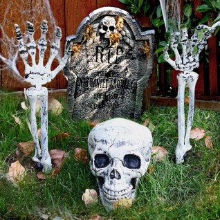Simulation Human Plastic Skeleton Halloween Horror Skeleton Set