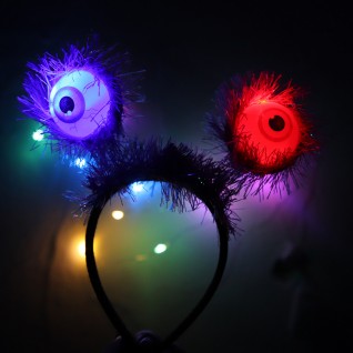Luminous Headband Halloween Party Supplies Horror Explosion Eyeball Headband
