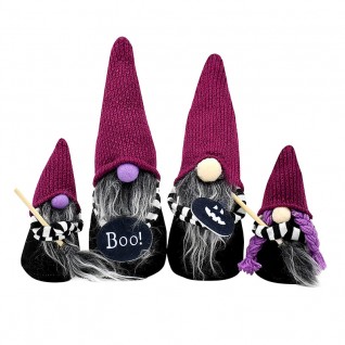 Magic Broom Dwarf Ornaments Halloween Party Atmosphere Props