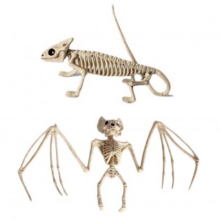 Halloween Layout Props Skeleton Horror Animal Skeleton
