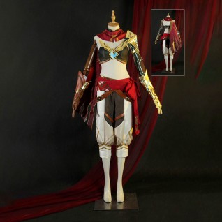 Genshin Impact Cosplay Costumes Gilded Brigade Spiritwind Hunter Costume