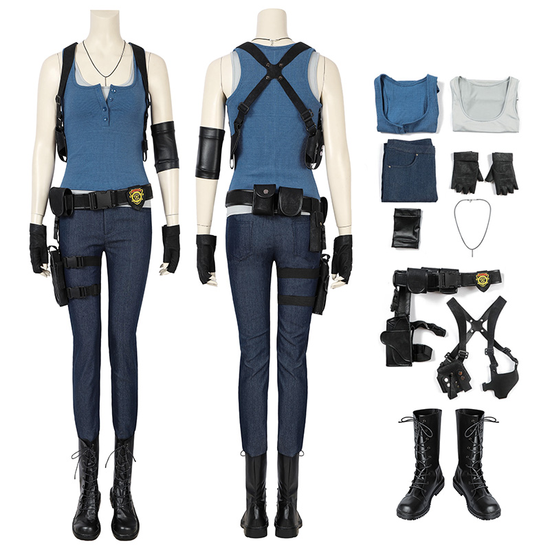 Resident Evil 3 Remake Jill Valentine Cosplay Costume - Ycosplay