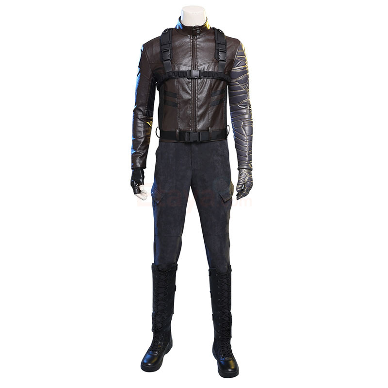 Winter Soldier Costume Bucky Barnes Cosplay Suit