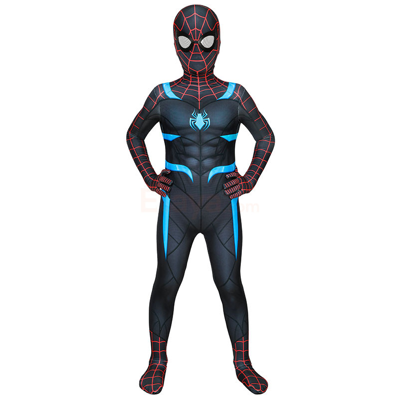 Kids SpiderMan Costume PS4 Secret War Cosplay Suits