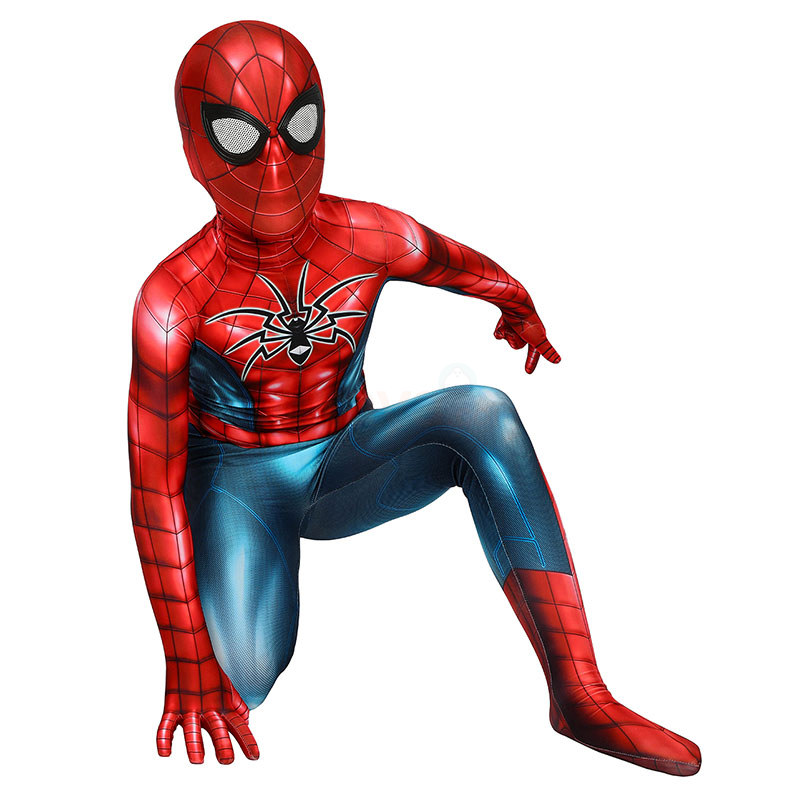 Spider-Armor MK IV Costume for Kids Spider Man Cosplay Suits