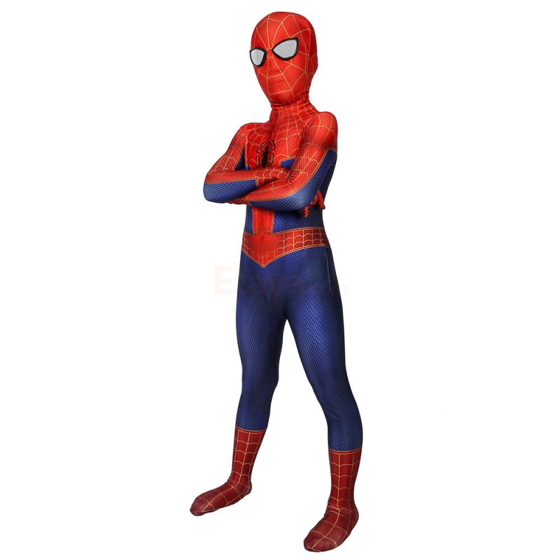 Spider Man Suit for Kids Spider-Man Into the Spider-Verse Cosplay Costume