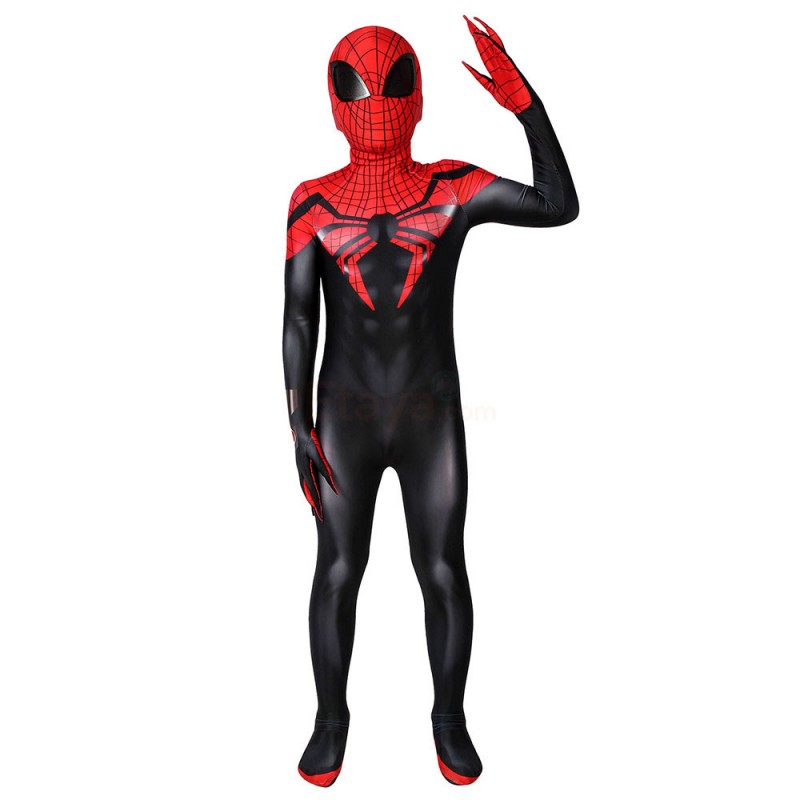 The Superior Spider-Man Suit for Kids Spiderman Cosplay Costume