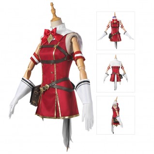 Uma Musume Pretty Derby Gold Ship Dress Cosplay Costumes