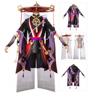 Scaramouche Cosplay Costumes Game Genshin Impact Suit