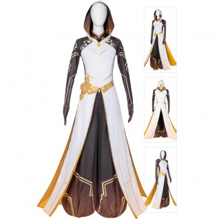 Game Genshin Impact Zhongli Cosplay Costumes