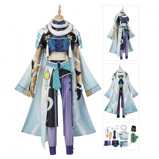 Baizhu Cosplay Costumes Game Genshin Impact Cosplay Suit