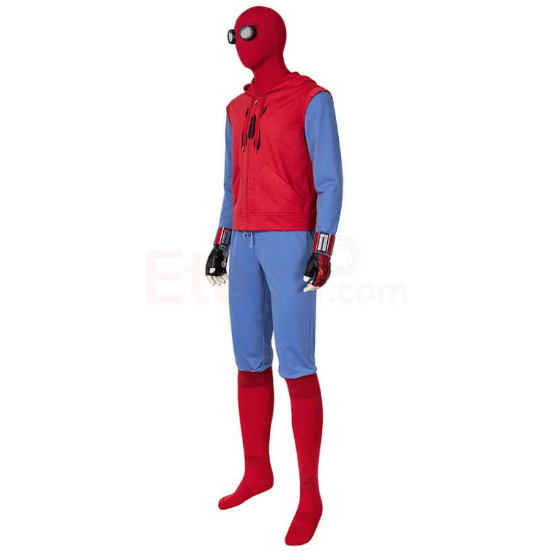 Spiderman Cosplay Costumes Spider-Man Homecoming Peter Parker Cosplay Suit