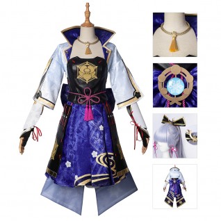 Kamisato Ayaka Cosplay Costumes Game Genshin Impact Suit