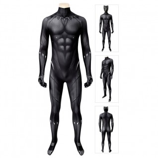 T'Challa Cosplay Costumes Black Panther Suit